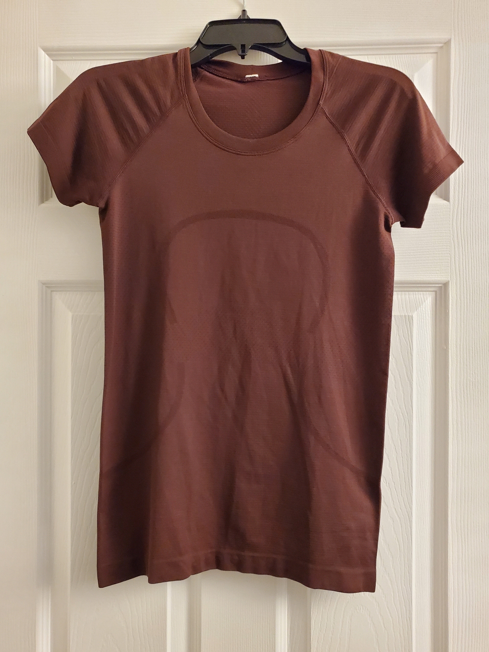 lululemon athletica Short Sleeve Athletic Tee — Chestnut Brown S